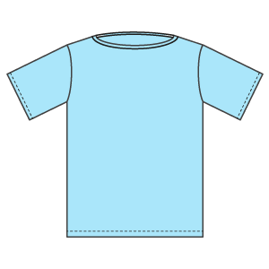 Schnittmuster für Unisex T-Shirt